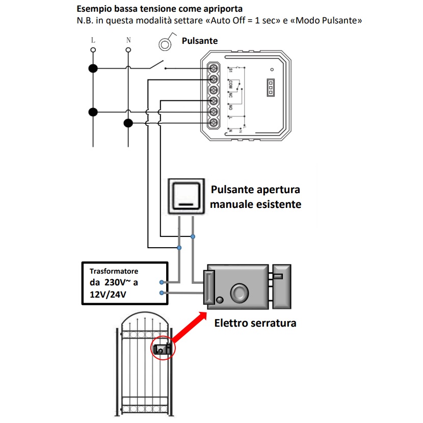 LIFE MODULO 2CH RELÈ ON/OFF – USCITA 230V 2x1150W INCANDESCENZA - immagine 2