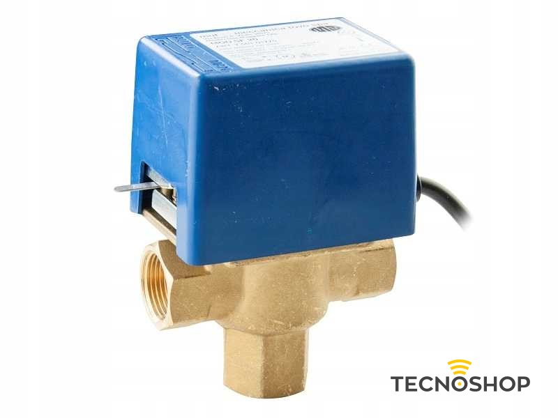 MUT VALVOLA DI ZONA 230V A 3 VIE CON RITORNO A MOLLA E ATTACCO 3/4" - immagine 2