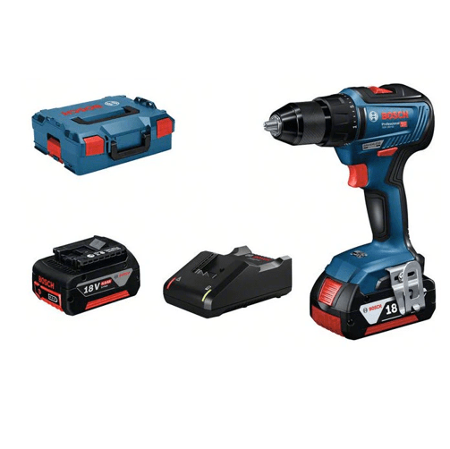 BOSCH AVVITATORE 18V IN VALIGETTA CON BATTERIA 4Ah E CARICABATTERIA - immagine 3