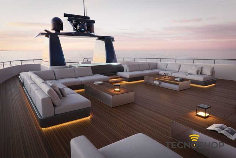 BENEITO LAMPADA LED SOLARE "VISOR" 3000K 3,5W CORTEN - immagine 6