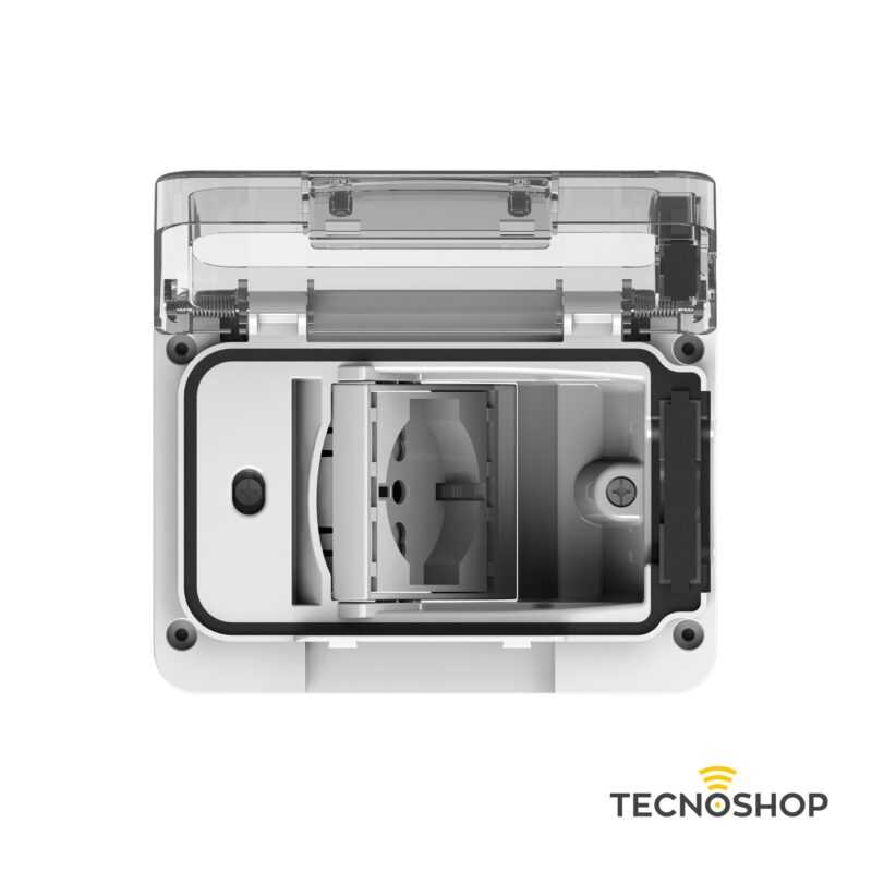 4BOX TELAIO PER SCATOLA INCASSO 503 WIDE BIANCA IP55 (COMPATIBILE PLANA) - immagine 2