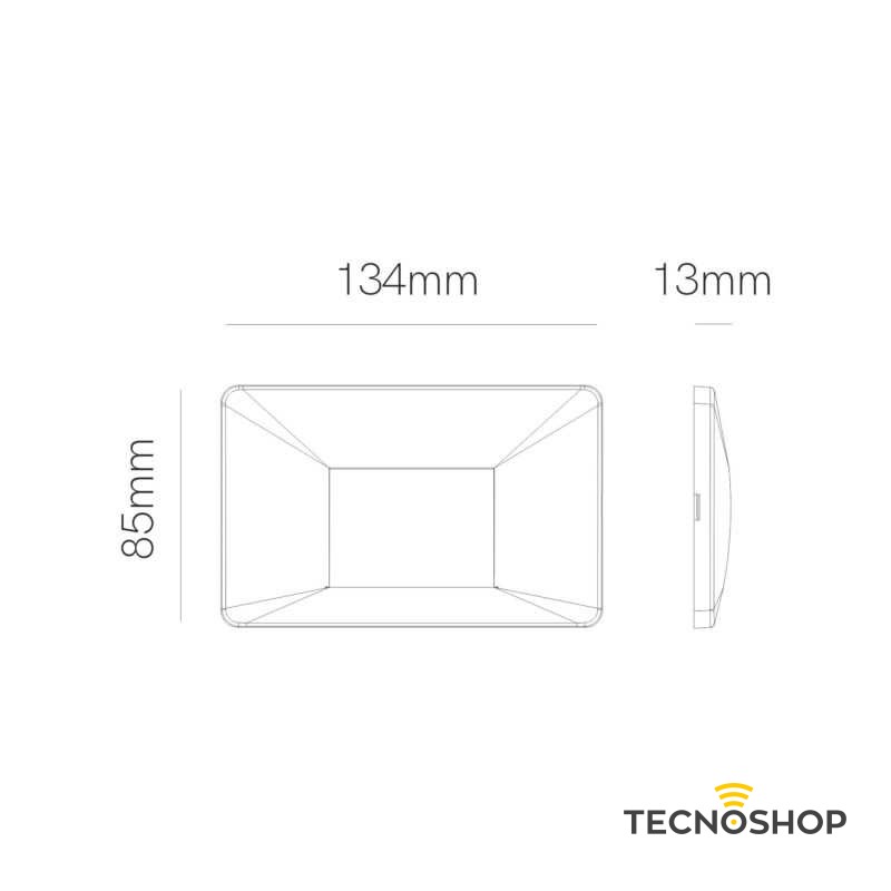 BENEITO SEGNAPASSO LED "MIS C" 3W 2.700K/3.200K/4.000K IP65 BIANCO - immagine 2