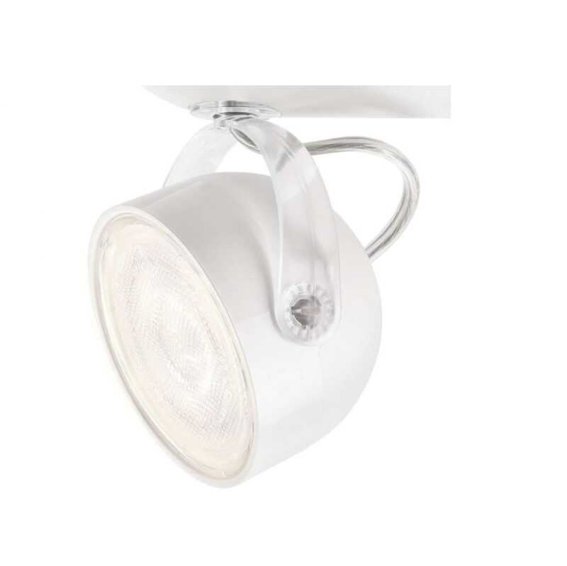 PHILIPS SPOT LED ORIENTABILE "DYNA" 2x3W 2700K BIANCO - immagine 3