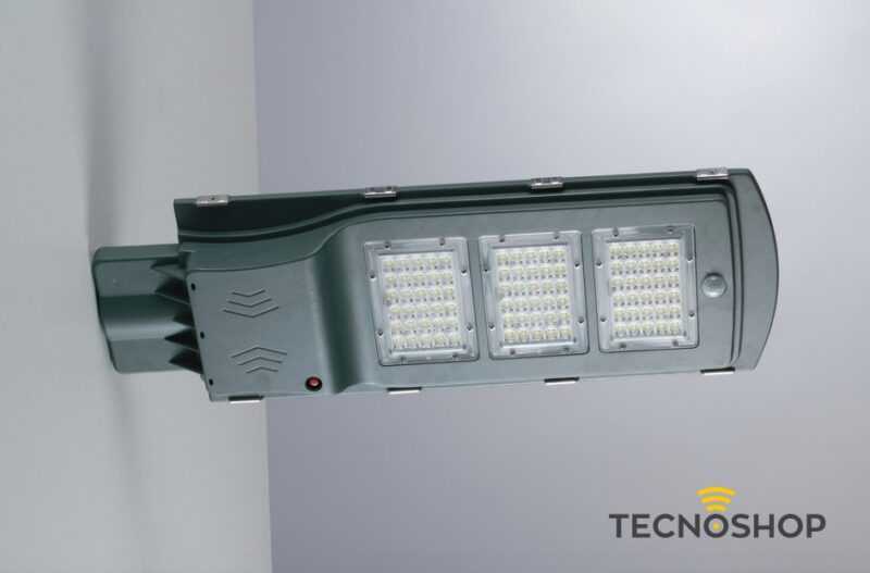 INTEC FARETTO LED MOTION CON PANNELLO SOLARE - SENSORE DI MOVIMENTO E CREPUSCOLARE - immagine 3