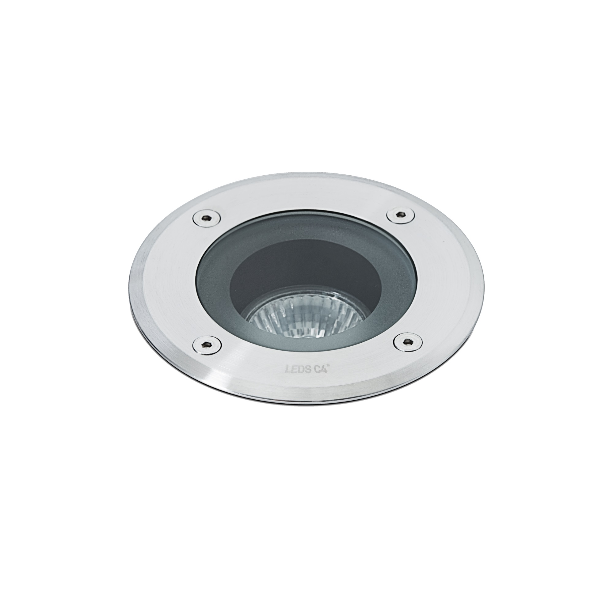 LEDS INTERRATO INOX AISI316 CARRABILE TONDO MODELLO GEA GU10 IP67