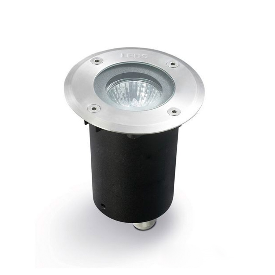 LEDS INTERRATO INOX AISI316 CARRABILE TONDO MODELLO GEA GU10 IP67 - immagine 2