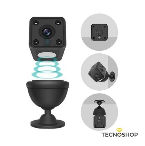 MINI TELECAMERA WIFI DA INTERNO HD 720p - immagine 2