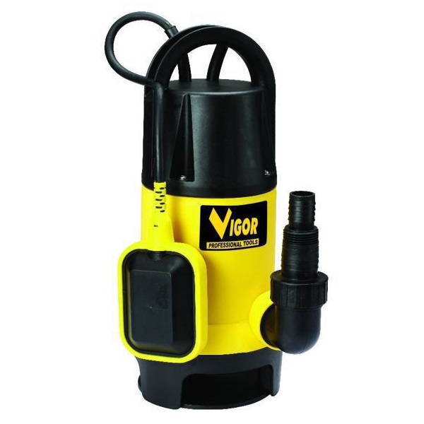 VIGOR ELETTROPOMPA SOMMERSA AL-750 AUTOMATICA PER ACQUE SPORCHE 1"1/2 M