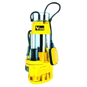 VIGOR ELETTROPOMPA PER ACQUE SPORCHE 1500W INOX-GHISA 2"