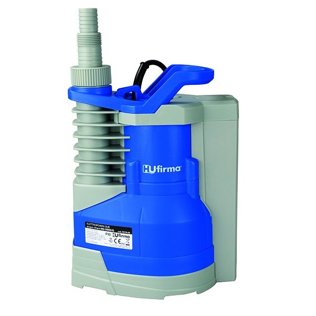 HU-FIRMA ELETTROPOMPA HU-5500/G 550W CON GALLEGGIANTE INTEGRATO ACQUE CHIARE 1" - immagine 2