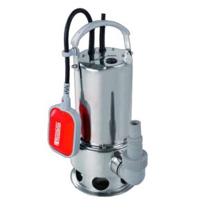 HU-FIRMA ELETTROPOMPA INOX HU-1100 INOX ACQUE SPORCHE 1"1/2 F