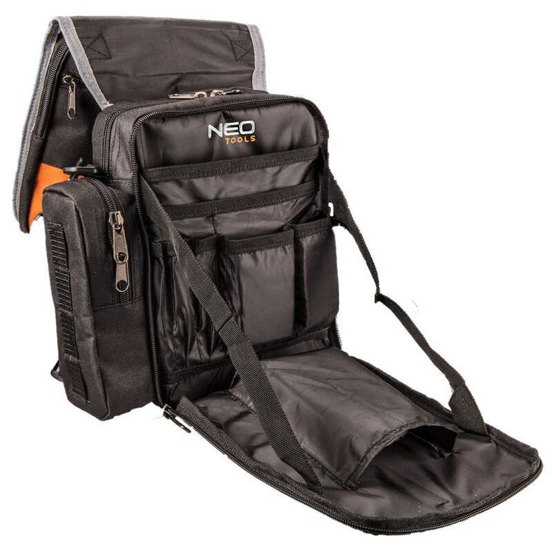 TOPEX BORSA PORTAUTENSILI IN POLIESTERE CON 4 TASCHE - immagine 5