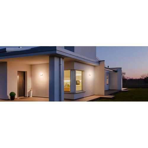 REDO APPLIQUE LED MOD. SEBRA 15W 3000K GRIGIO IP54 - immagine 3