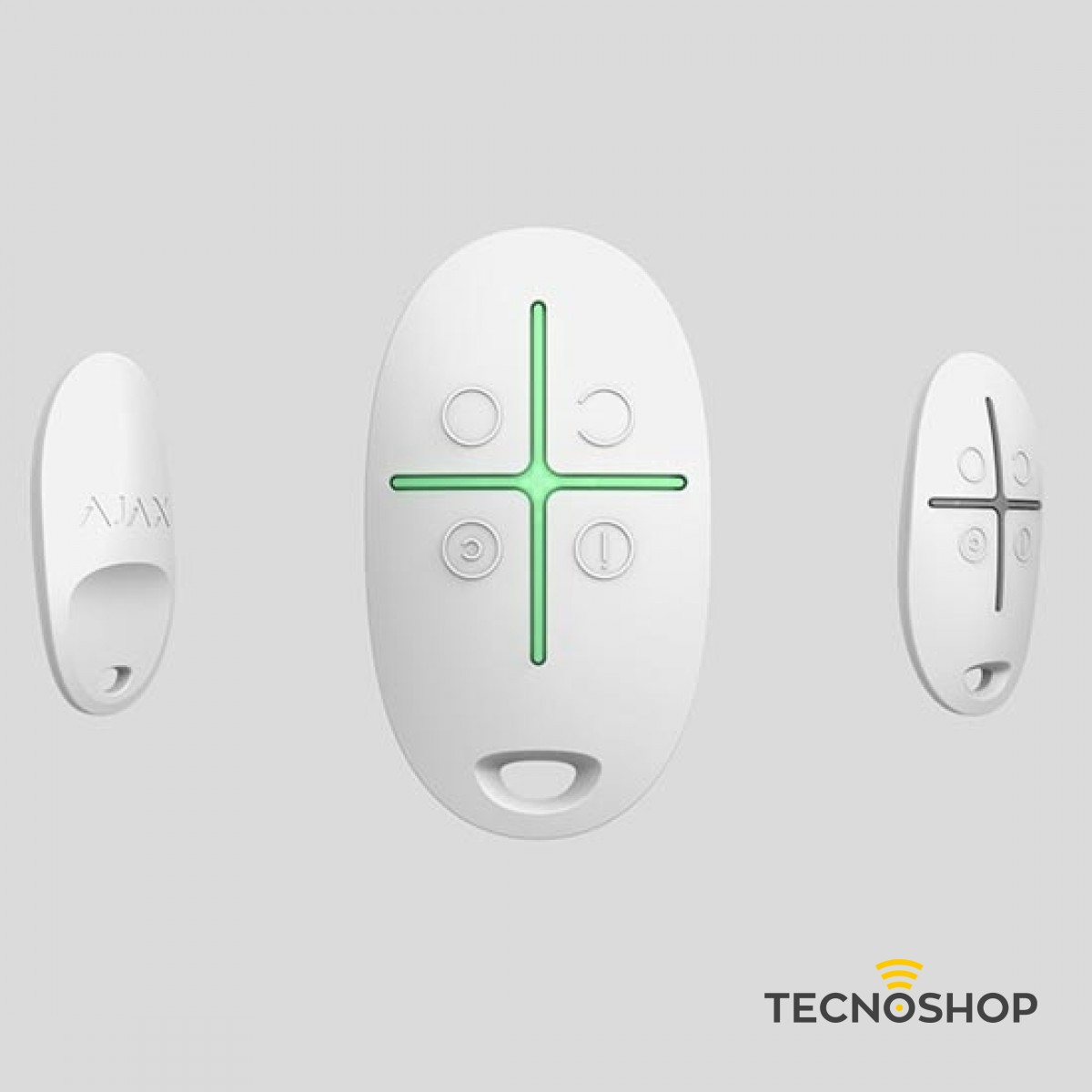 AJAX SPACE CONTROL TELECOMANDO ATTIVAZIONE ALLARME BIANCO - immagine 2