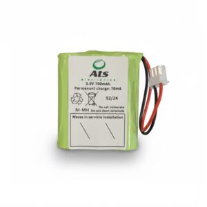 ATS BATTERIA 3,6V 700mAh PER LAMPADE EMERGENZA NOA LED