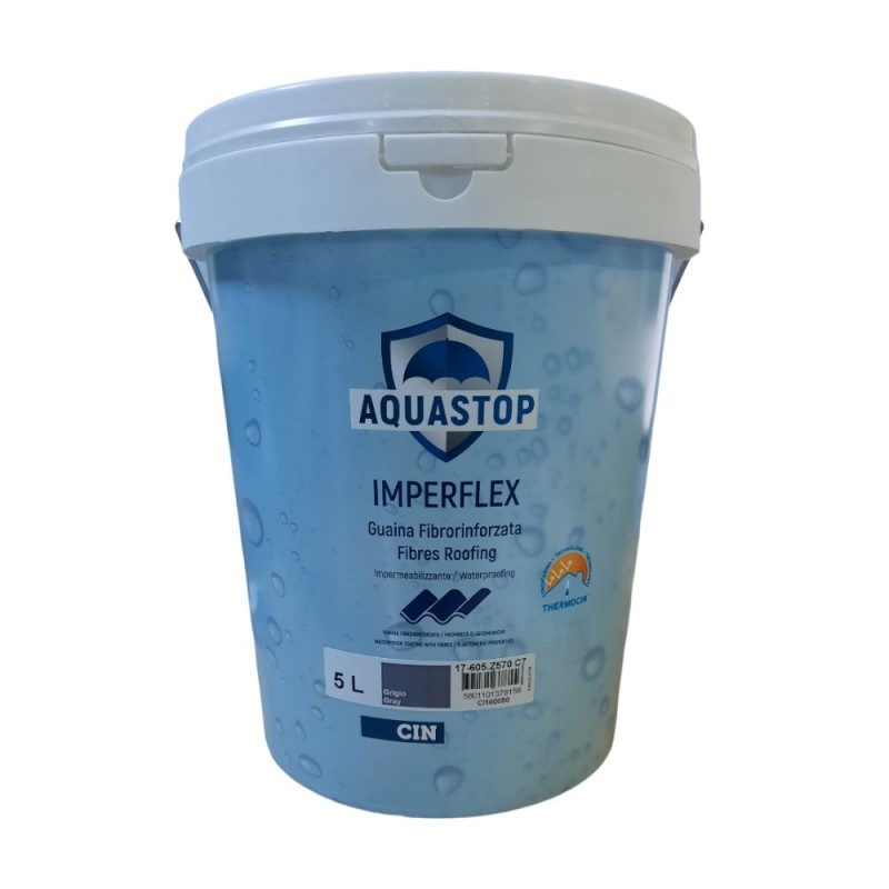BOERO GUAINA IMPERFLEX FIBRORINFORZATA GRIGIA 15lt - immagine 2