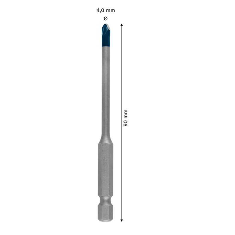 BOSCH PUNTA HEX-9 HARDCERAMIC 4X90MM - immagine 2