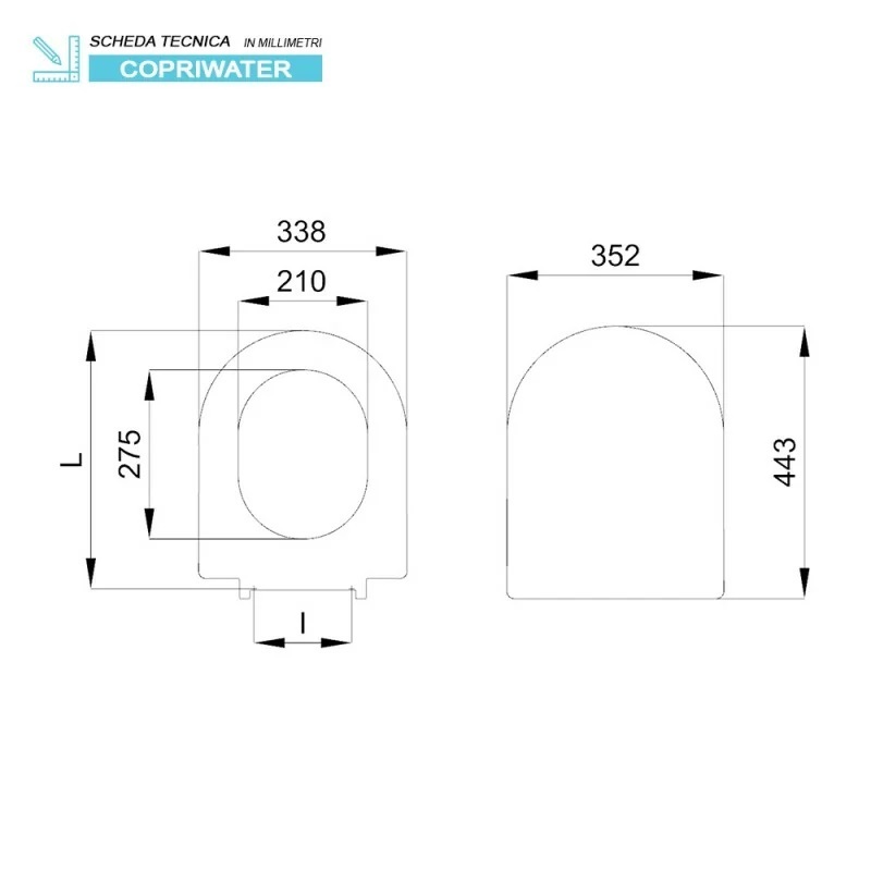 COPRIWATER TERMOINDURENTE SERIE ZENTRUM - immagine 2
