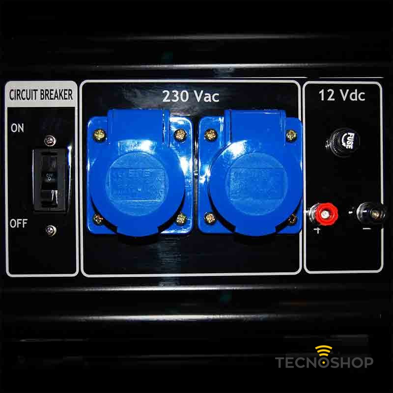 TECNOWARE GENERATORE A BENZINA DA 7800VA (5KW) 220V CON ACCENSIONE ELETTRICA - immagine 4