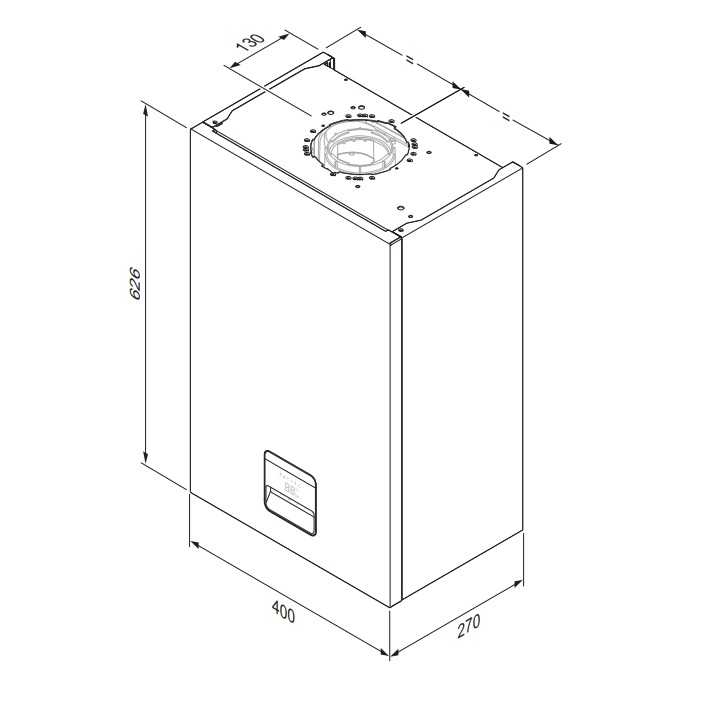 HERMANN CALDAIA A CONDENSAZIONE "SEMIATEK CONDENS" 24 KW METANO/GPL - immagine 3