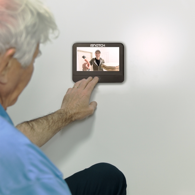 HEYDOOR SPIONCINO CON MONITOR 4,3'' SMART WIFI 2Mpx A BATTERIA - immagine 4