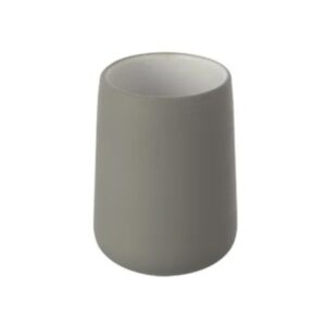 PORTA SPAZZOLINI DA APPOGGIO IN CERAMICA MODELLO SIDNEY GRIGIO