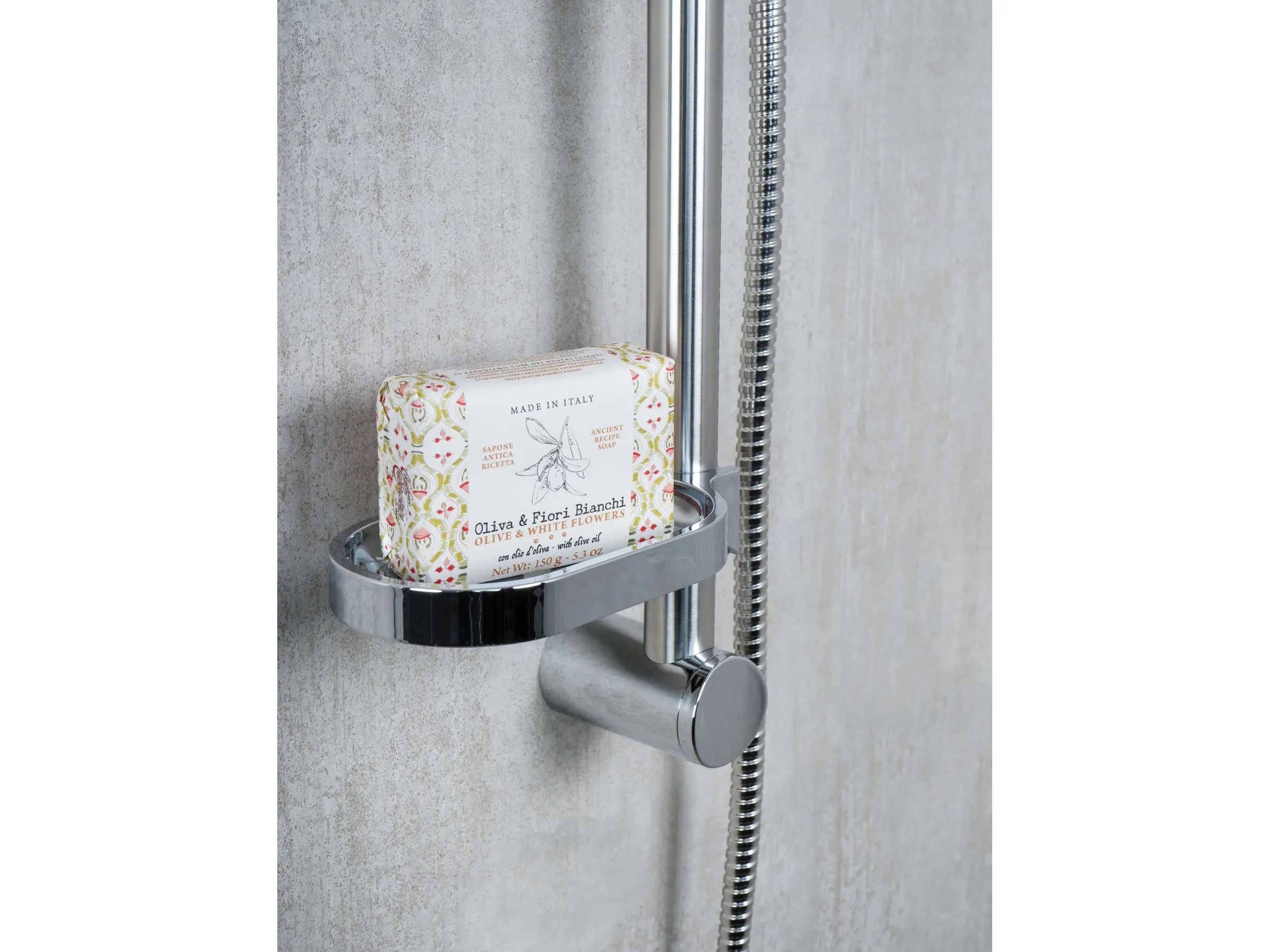 SALISCENDI PALINURO CON DOCCIA 5 GETTI CROMATO - immagine 4