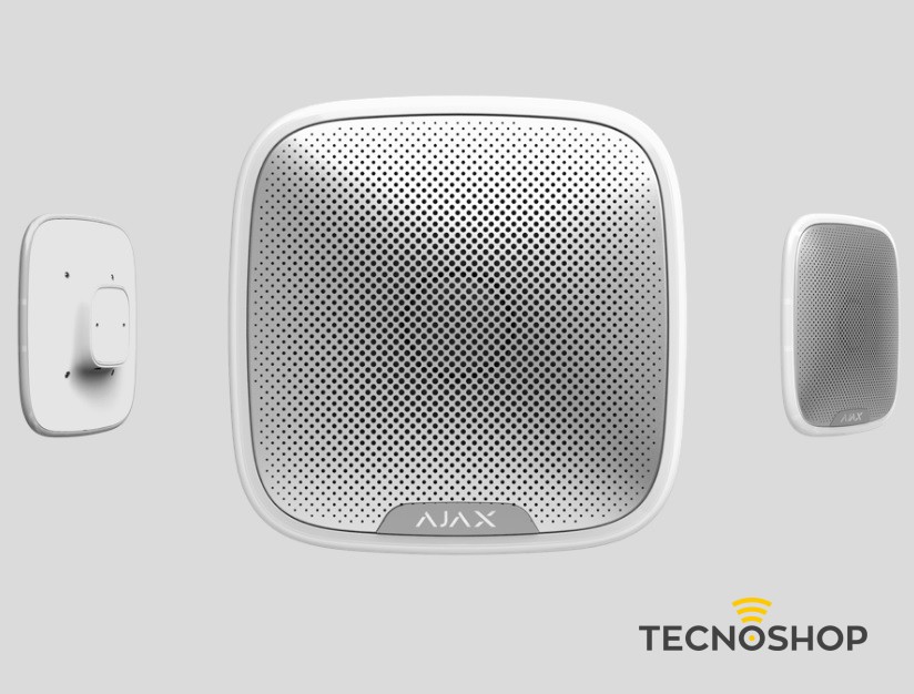 AJAX STREETSIREN SIRENA ESTERNA BIANCA - immagine 4