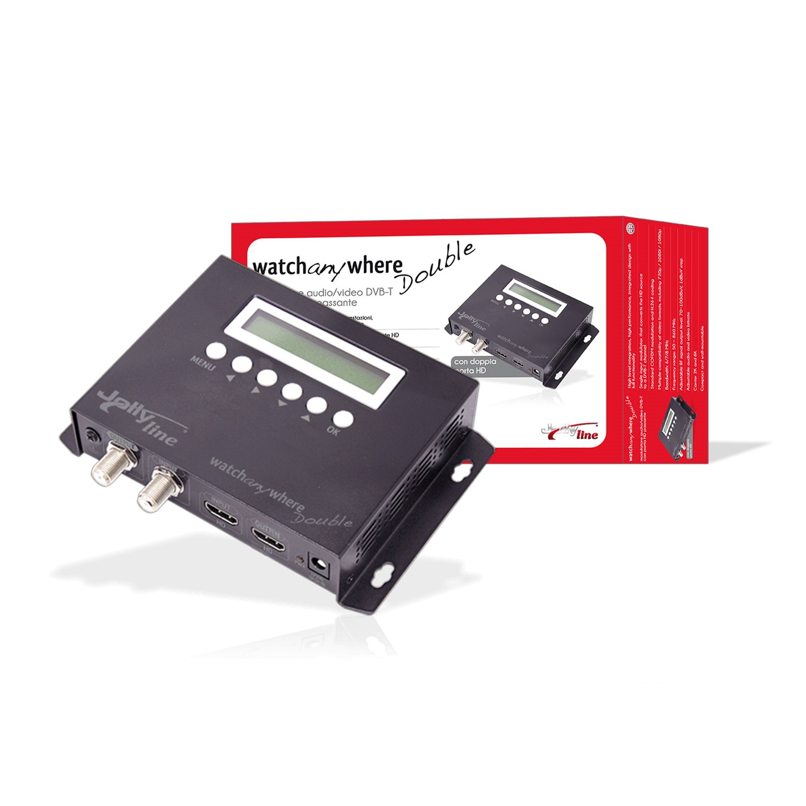 MODULATORE AUDIO/VIDEO DVB-T CON DOPPIA PORTA HDMI - immagine 2