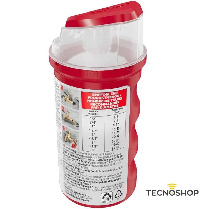 NASTRO SIGILLA RACCORDI LOCTITE 55 DA 160 mt - immagine 2