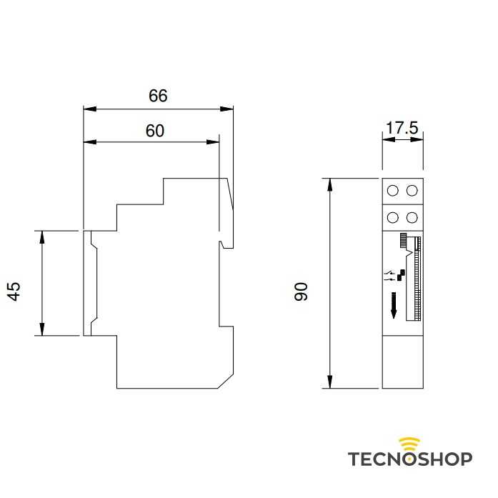 GECA OROLOGIO MECCANICO GIORNALIERO LOGIC160 - immagine 2