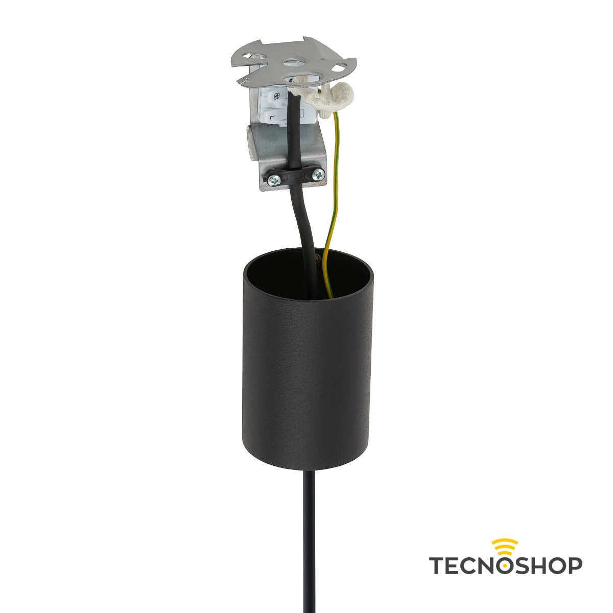 NOWODVORSKI SOSPENSIONE FOURTY 1xGU10 L.12,5cm NERA E ORO - immagine 3