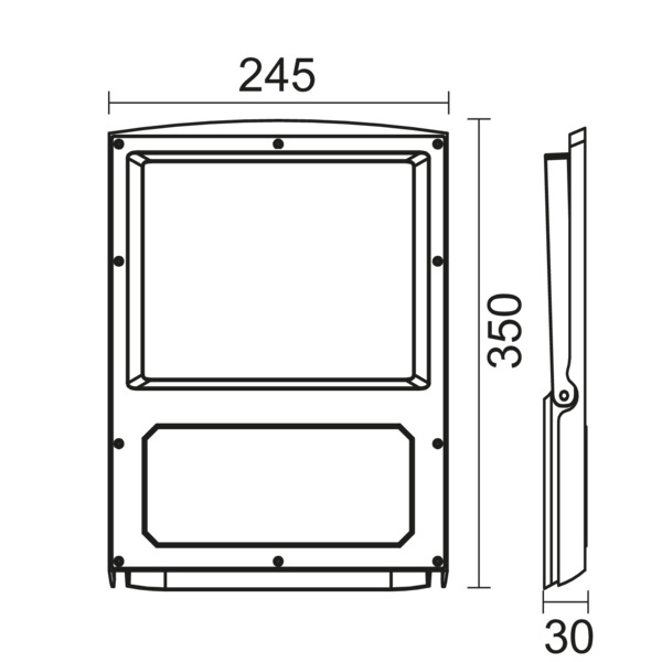 LIFE PROIETTORE LED CON PANNELLO SOLARE 20W 2400LM TRICOLOR DIMMERABILE - immagine 2