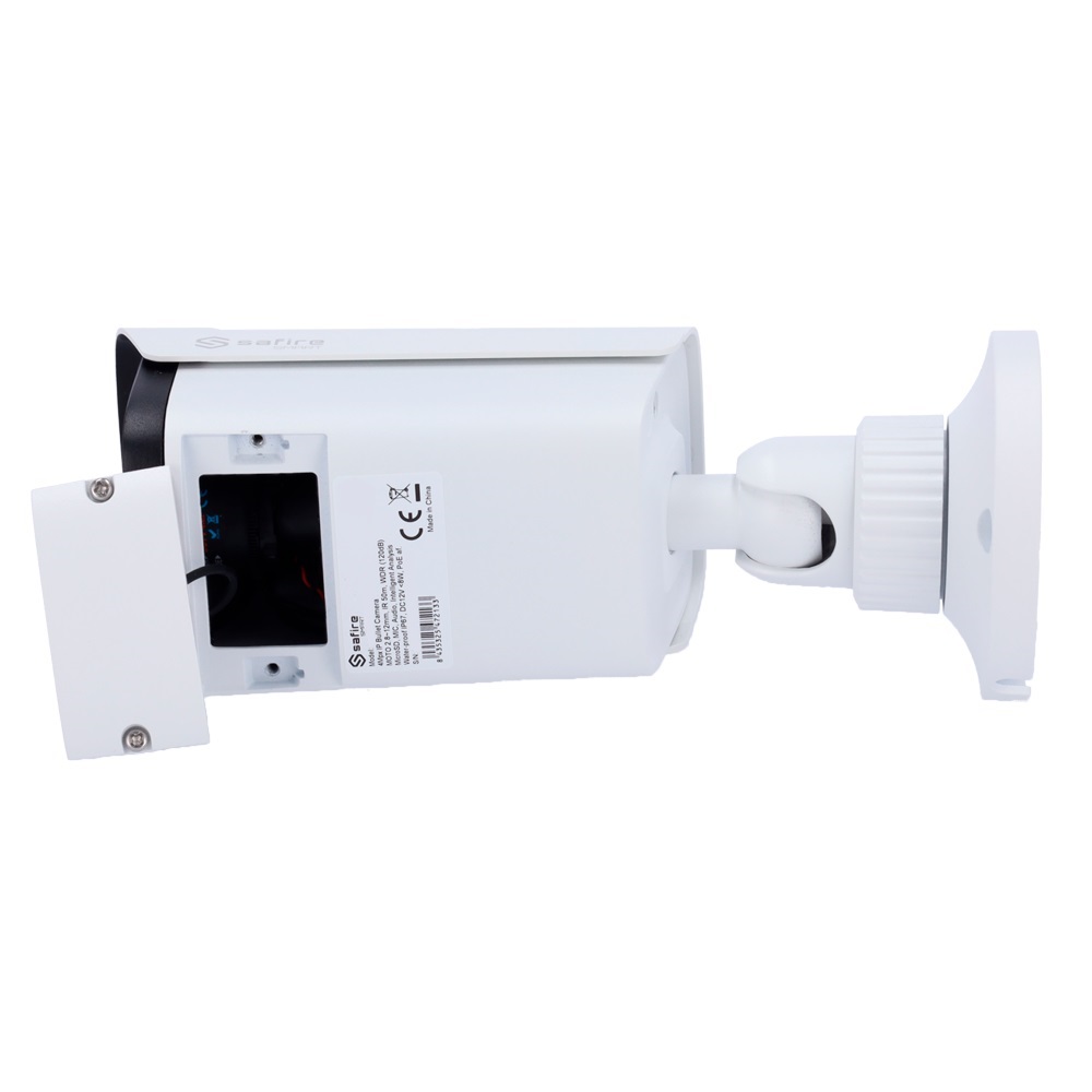 SAFIRE TELECAMERA IP PoE BULLET VARIFOCAL 2,8-12mm 4Mpx AI - immagine 4