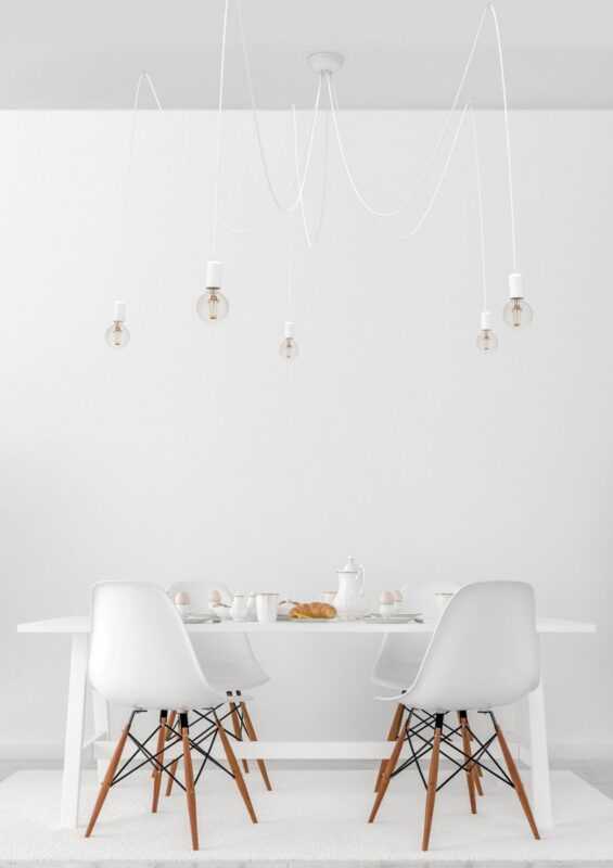 NOWODVORSKI SOSPENSIONE "SPIDER" 5xE27 BIANCA - immagine 2