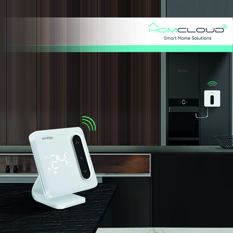 HOMCLOUD CRONOTERMOSTATO DIGITALE SMART WI-FI + RICEVITORE RF 433MHz - immagine 6