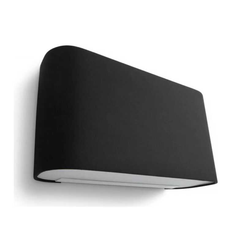 PHILIPS APPLIQUE "VELOUR" CON ATTACCO E27 IN TESSUTO NERO - immagine 3