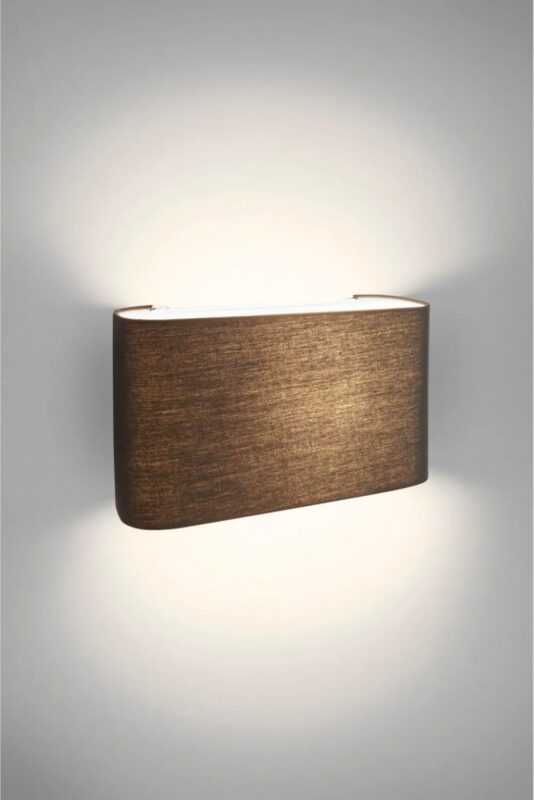 PHILIPS APPLIQUE "VELOUR" CON ATTACCO E27 IN TESSUTO NERO - immagine 4