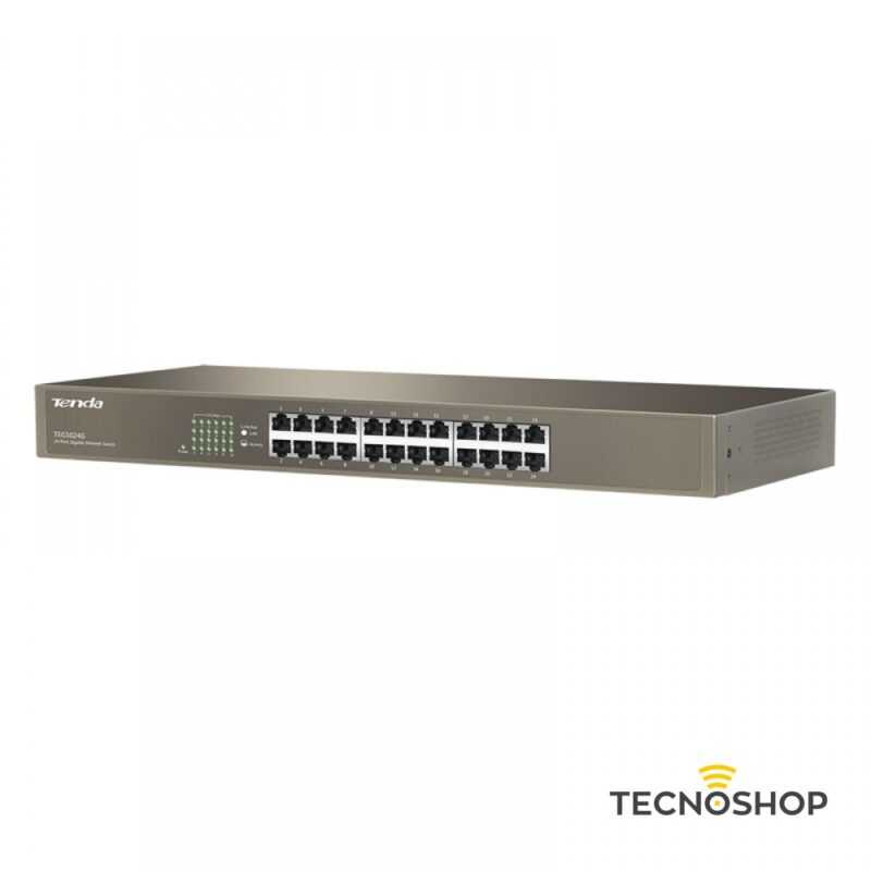 TENDA TEG1024G SWITCH 24 PORTE Gigabit 10/100/100 - immagine 2