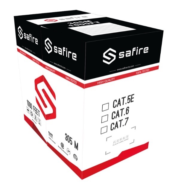SAFIRE CAVO DI RETE CAT5E UTP RAME PURO OUTDOOR - immagine 2
