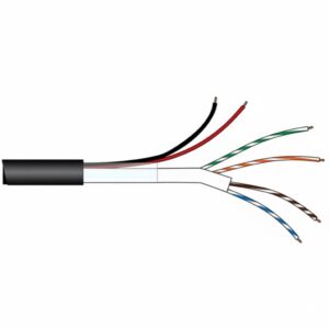 MICRO TEK CAVO UTP CAT6 + ALIMENTAZIONE 2x1mm² PER POZZETTATURA