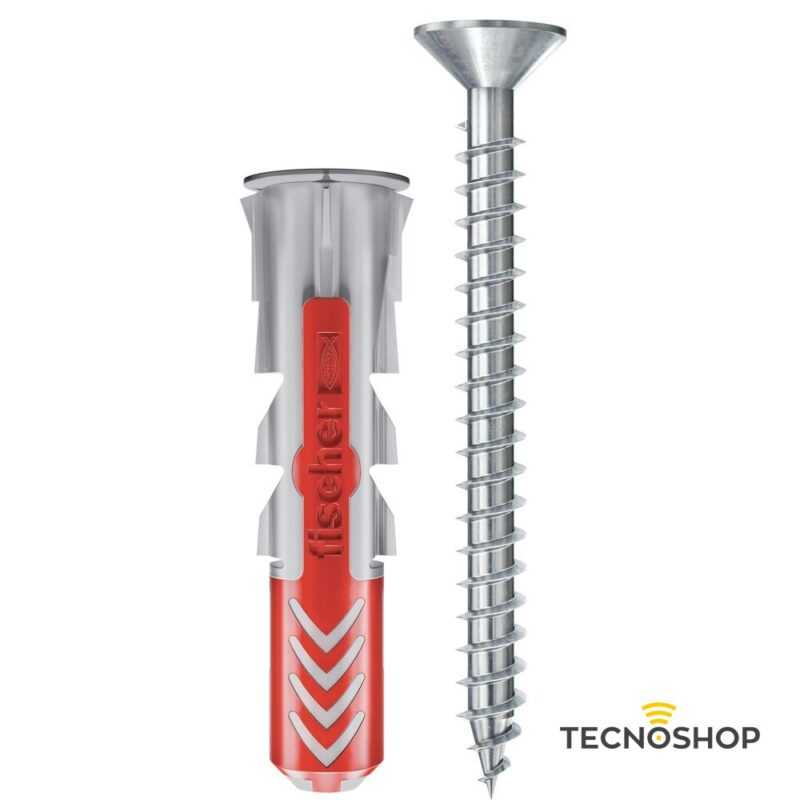 FISCHER CONFEZIONE 250PZ TASSELLO + VITE "DUO POWER" 6x30mm - immagine 2