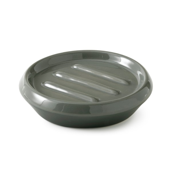 PORTA SAPONE DA APPOGGIO IN CERAMICA MODELLO WILMA VERDE SILVIA