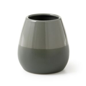 PORTA SPAZZOLINI DA APPOGGIO IN CERAMICA MODELLO WILMA VERDE SALVIA