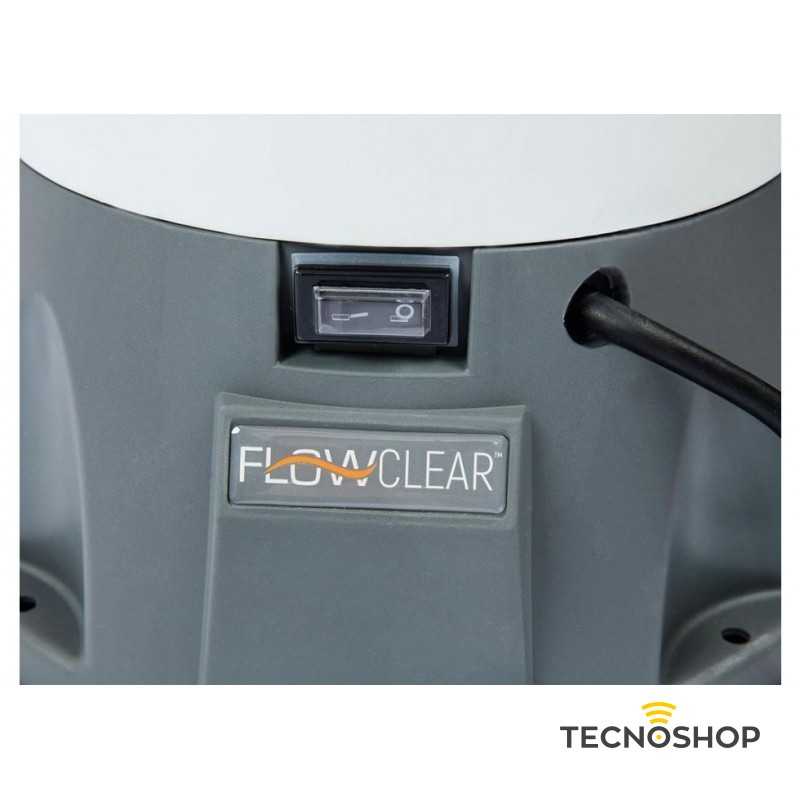 BESTWAY POMPA FILTRO SABBIA PER PISCINE 3028 LT/H - immagine 2