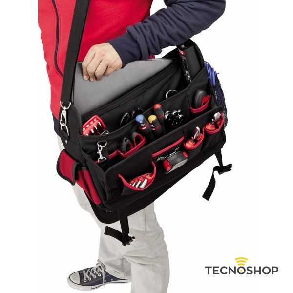 USAG BORSA PORTAUTENSILI E PC VUOTA IN TESSUTO TECNICO RESISTENTE 007RV - immagine 2