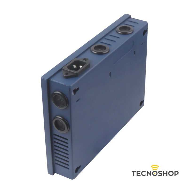 BOX DI ALIMENTAZIONE 9 OUT 12V/10A CON FUNZIONE UPS - immagine 3