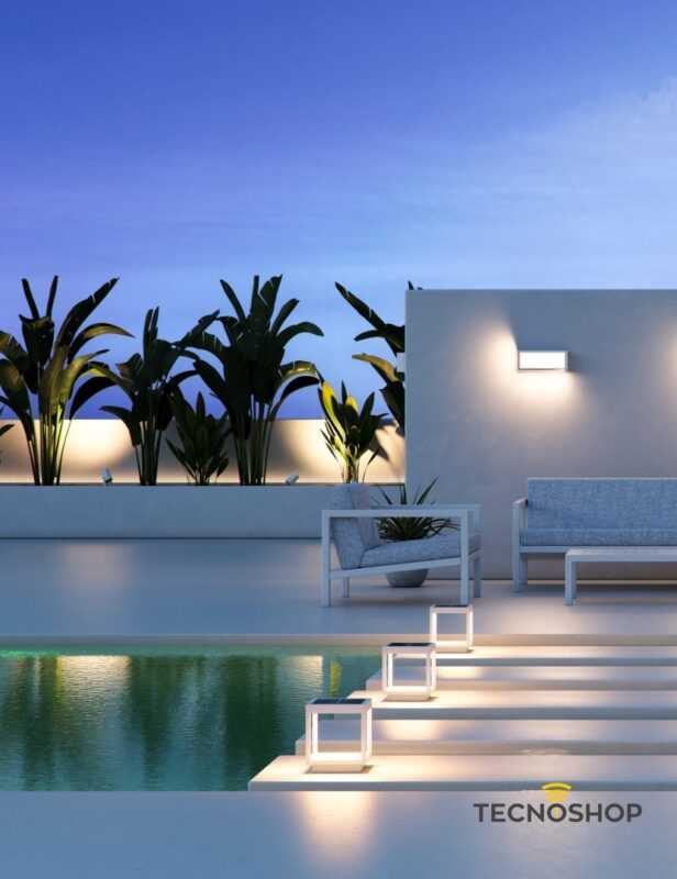 BENEITO LAMPADA LED SOLARE "VISOR" 3000K 3,5W BIANCA - immagine 3