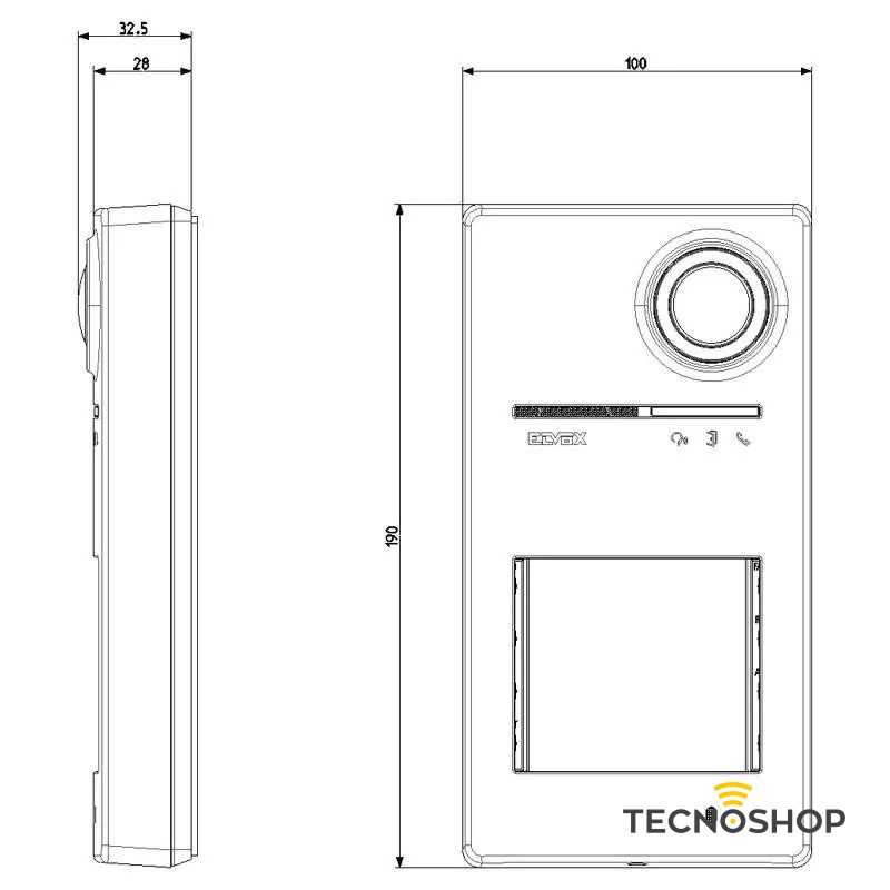 VIMAR KIT VIDEOCITOFONO K40515.R MONOFAMILIARE WIFI VIVAVOCE - immagine 3