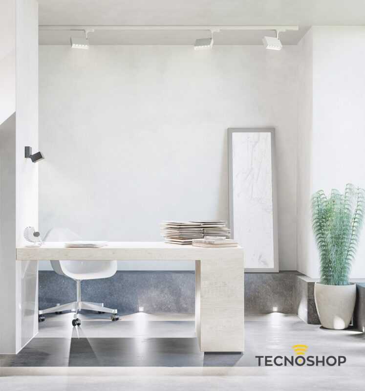 BENEITO SPOT "NICE" PER BINARIO TRIFASE 20W 3000K BIANCO - immagine 3